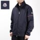 徽标贴片男士 Moncler 盟可睐夹克外套束腰外衣拉链无帽轻质短款