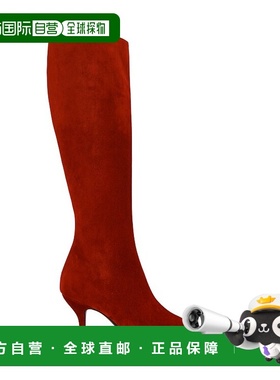 1h可退 香港直邮magda butrym 女士 及膝靴子 502925 red红色 舒