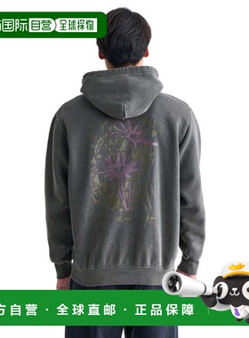 日本直邮Quiksilver CRAZY DAISY 男士连帽卫衣 24FWQPO244065BRN