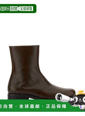 香港直邮OUR LEGACY 女士靴子 A3207COOLIVELEATHER CO棕色短靴