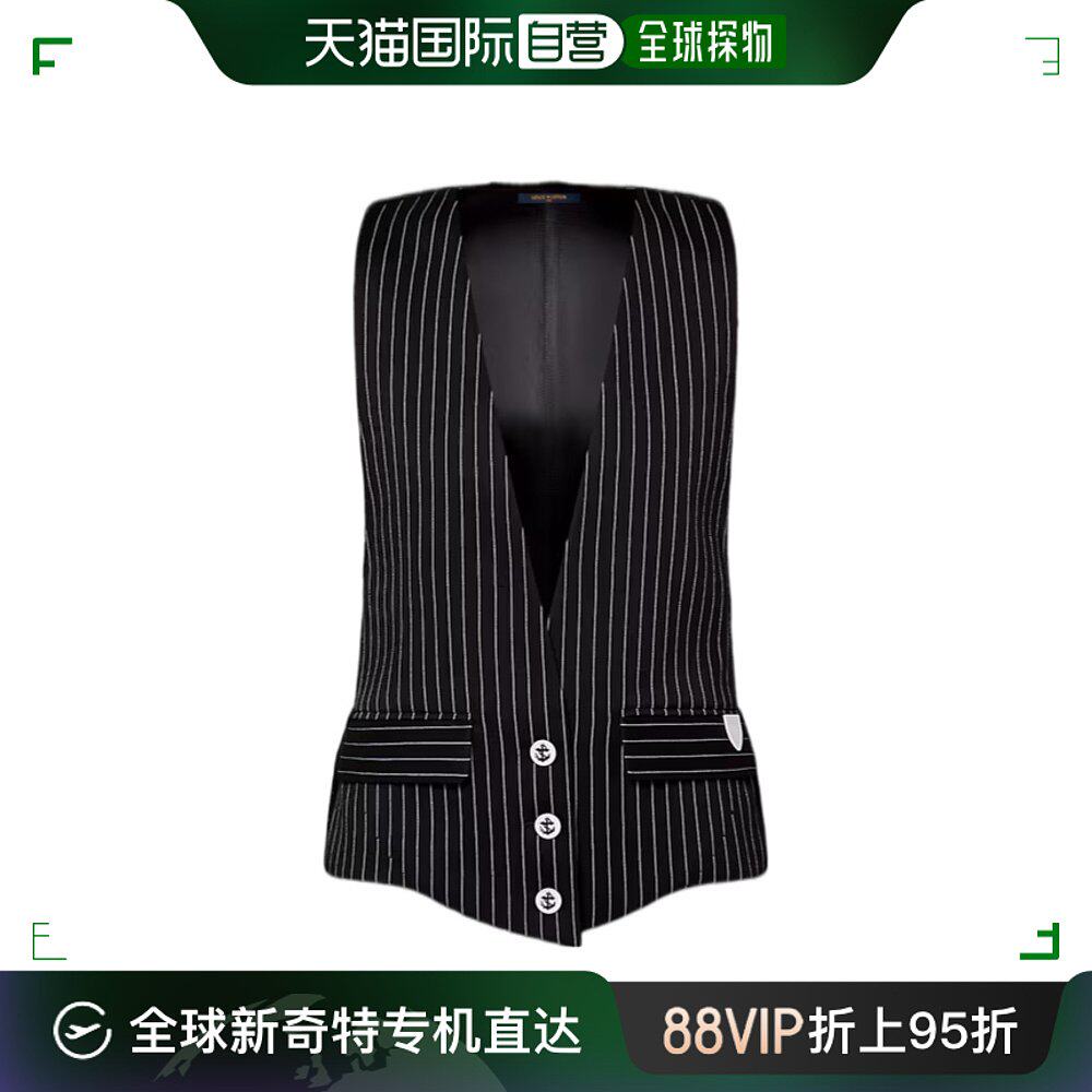 香港直邮潮奢 louis vuitton 路易斯威登 女士 细条纹马甲 1aflhw