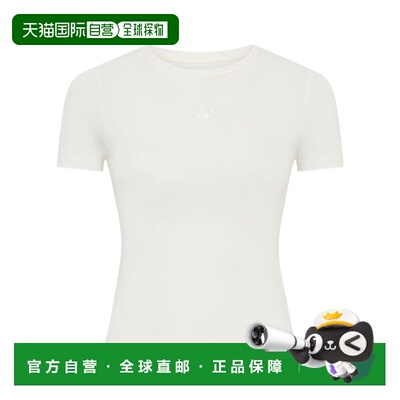 1h可退 香港直邮奢淘 Marine Serre 圆领短袖T恤 女 WTT012ACJER0