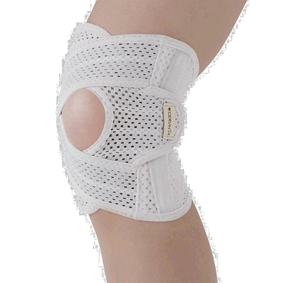 【日本直邮】CERVIN 轻量级网状交叉护膝 薰衣草色M-L 1