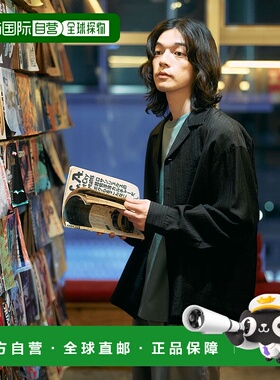 1h可退 日本直邮SENSE OF PLACE 男士透视条纹开领衬衫 AA4513S11