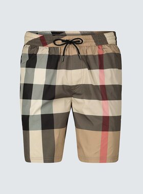 Burberry 巴宝莉 男士 大号格纹泳裤 001302