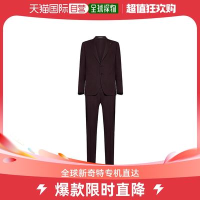 香港直邮潮奢 Tagliatore 男士 单排扣两件套西装