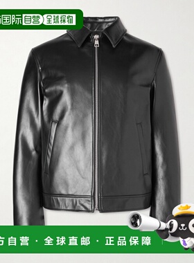 1h可退 Givenchy 纪梵希 男士 紀梵希拉鏈皮夾克 BM01F56夹克