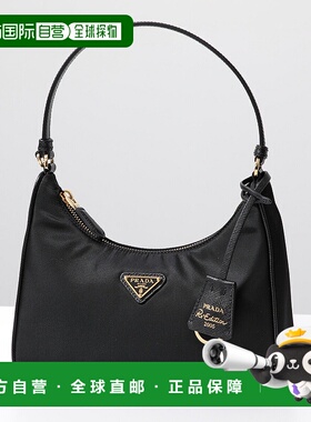 日本直邮PRADA 复刻版2005尼龙手提包 1N204M R064 女士尼龙皮革1