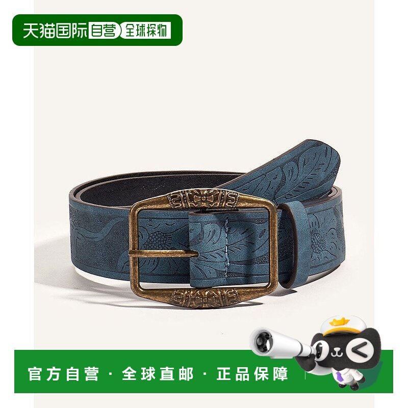 日本直邮florge 民族风皮革质感Y2K西部宽腰带 FL8218EW009791 腰