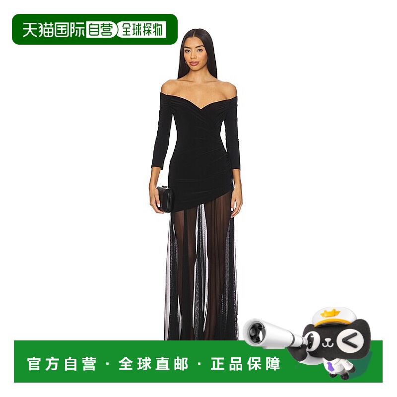 香港直邮NORMA KAMALI 诺玛 卡玛丽 女士 甜心領口長連身裙 KK325