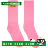 香港直邮Palm 中筒袜 Angels 女士 1h可退 Bear 棕榈天使 粉色