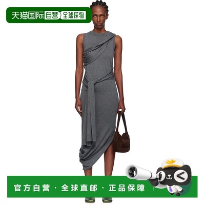 1h可退 香港直邮J.W. Anderson 女士 灰色 Tie Detail Sleeveless