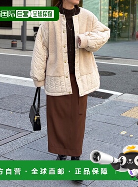 1h可退 日本直邮Chez toi 女装 双面拼接 加厚保暖 毛绒外套 PGC1