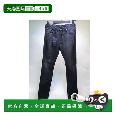 香港直邮Armani Jeans 徽标细节牛仔裤 B6J939P