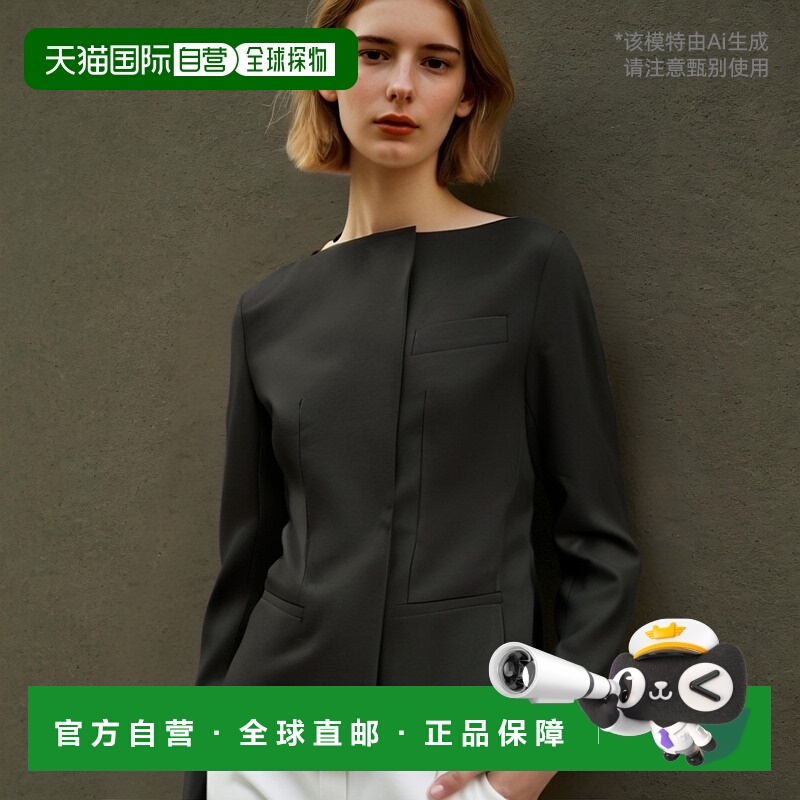 1h可退 香港直邮JACQUEMUS 女士夹克 243JA0671644990 AW2024 黑