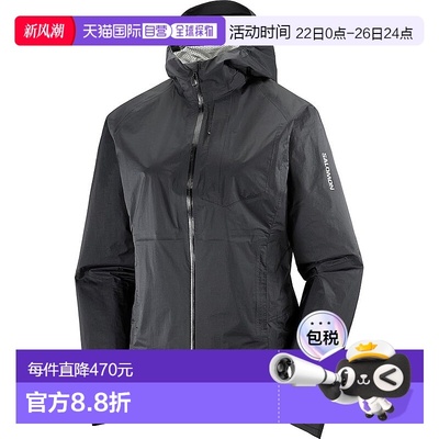 【日本直邮】SALOMON萨洛蒙BONATTI防水冲锋衣 连帽拉链 女款