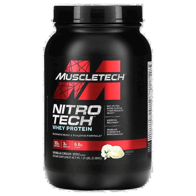 香港直发muscletech乳清分离蛋白粉香草味907g
