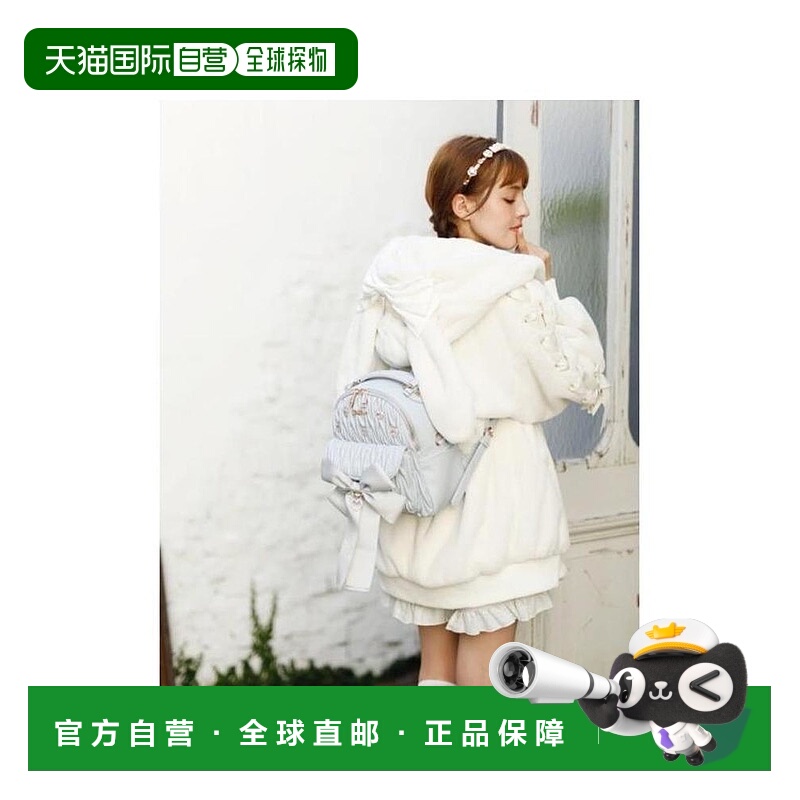 日本直邮日潮 Liz Lisa美丽珠饰长丝带背包正品百搭通勤 高级感