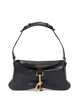 CHLOÉ 女士斜挎包 C25SS743O4944C CO 黑色 KERALA 25 软皮单肩包