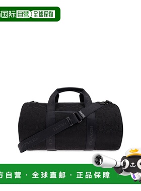 香港直邮COACH 男士旅行包 CBF220BLK AW2025 黑色 Theo carry-on