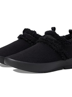 潮奢 OOFOS 女士 OOcoozie 低帮跑鞋 black黑色 舒适时尚