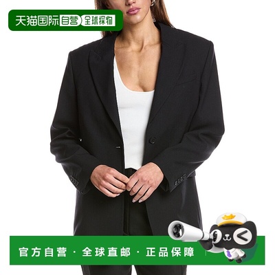 自营 IRO Luminar羊毛混纺运动夹克-蓝色 美国奥莱直发