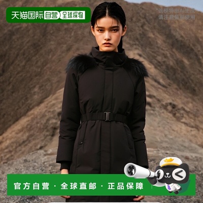 韩国直邮[Eider] 女士防风调节扣 长款 羽绒 夹克 DWW22516-7鹅绒