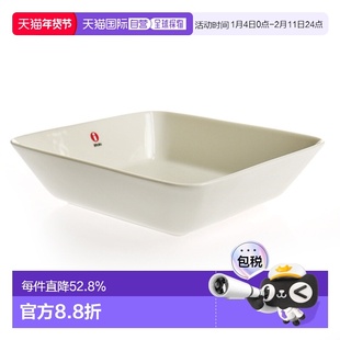 日本直邮日本直邮IITTALA伊塔拉Teema主题系列白色16cm方盘餐具