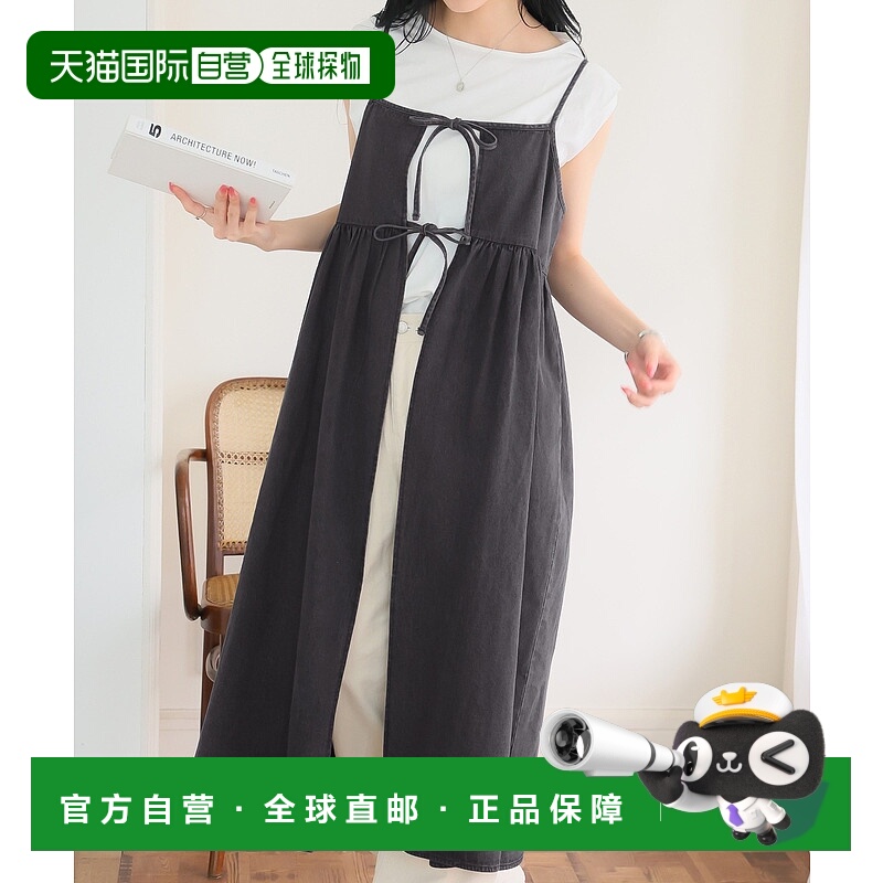 1h可退 日本直邮Ulysses 女士2WAY蝴蝶结吊带连衣裙 GFO24S034