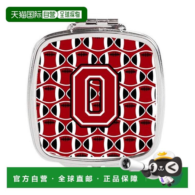 自营 Carolines Treasures CJ1073-OSCM 字母 O 足球红,正品