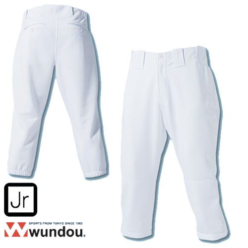 日本直邮Wundou棒球裤短款棒球/棒球p2780-junior儿童/青少年