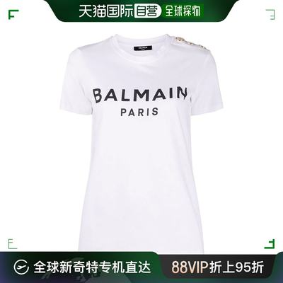 香港直邮BALMAIN 女士T恤 BF1EF005BB02GAB-73