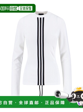 1h可退 香港直邮潮奢 Y-3 女士 白色毛线衫 KD4760CWHITEBLACK