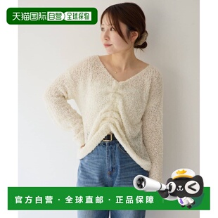 1h可退 日本直邮gemeil 女装 2WAY褶皱针织上衣（LA-340） DRZ106