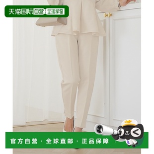 vaniller reve 女装 美脚设计 1h可退 开衩珍珠锥形裤 日本直邮le