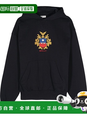 1h可退 香港直邮Bally 巴利 男士 长袖卫衣 MJE065CO227 blue蓝色