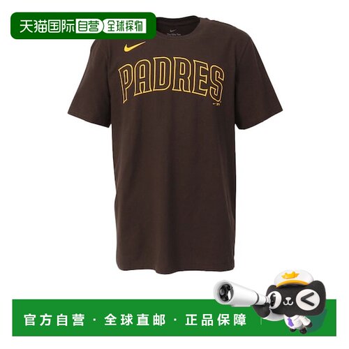 日本直邮MLB 圣地亚哥教士队文字标志纯棉短袖T恤 [99435140]