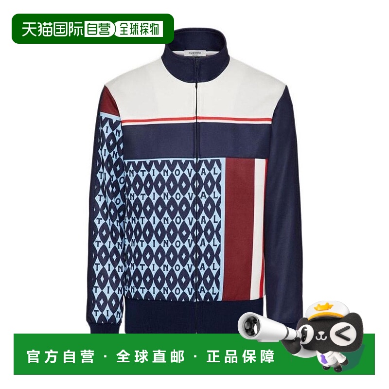 香港直邮Valentino 立领休闲长袖夹克男装 WV3MF19P7M3华伦天奴