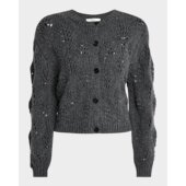 舒适宽松版 美国直邮FRAME 型 毛衣 时尚 羊毛纹理缝线开衫 女装