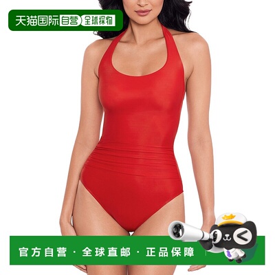 自营Miraclesuit  Utopia One-Piece - red 美国奥莱直发泳衣