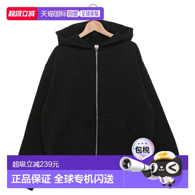 日本直邮LosAngeles Apparel 连帽衫 卫衣 抓绒拉链上衣 男士HF -