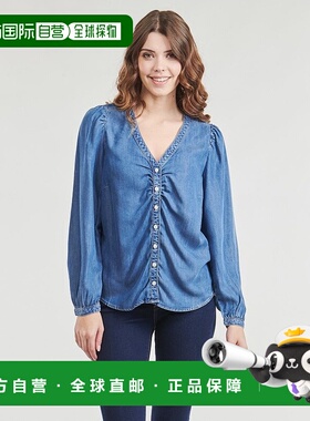 欧洲直邮Levi's 李维斯 ZENDA LS BLOUSE 女士服装衬衫 A7626-000