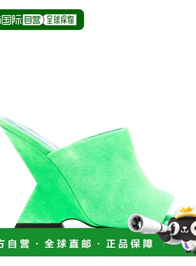 1h可退 香港直邮潮奢 The Attico 女士 徽标高跟凉鞋 231WS634L00