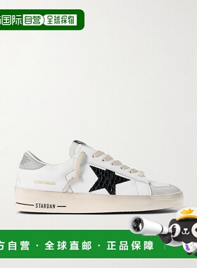 1h可退 香港直邮潮奢 GOLDEN GOOSE 男士 白色 Stardan 运动鞋 GM