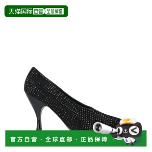 1h可退 香港直邮Tory Burch 托里 伯奇 女士 浅口鞋 black黑色 舒