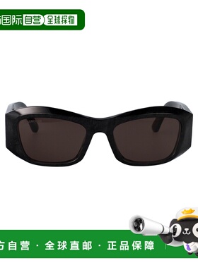 1h可退 香港直邮Balenciaga 巴黎世家 女士 醋纤黑色太阳眼镜 BB0