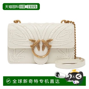 香港直邮PINKO 100059A2C3Z14Q 1h可退 女士手提包 SS2025 白色