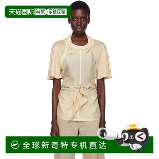 米色 香港直邮Lemaire 上装 1h可退 Knotted Mixed 女士 Fabric