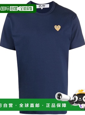 1h可退 香港直邮COMME DES GARÇONS PLAY 男士T恤 AZT2160512 AW2