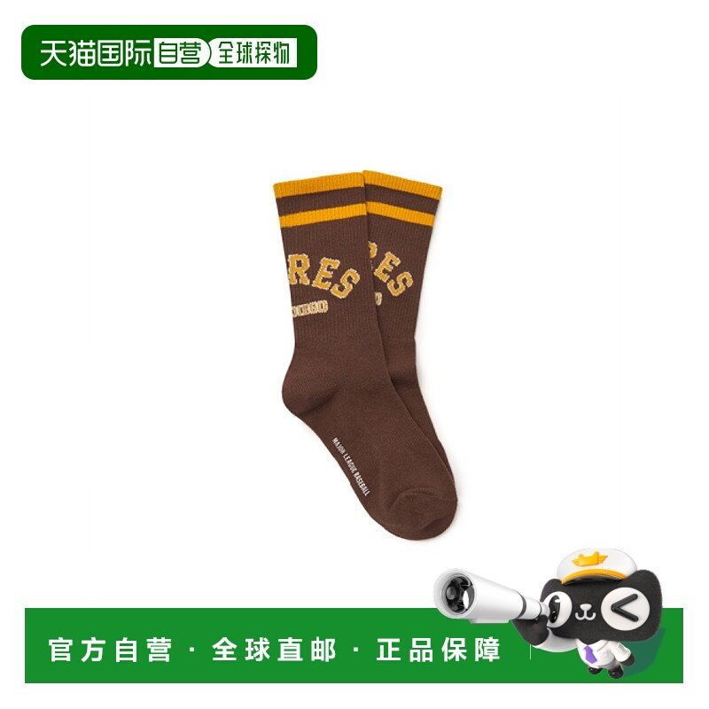 韩国直邮MLB KIDS 儿童袜子(0-16岁)7ASOV054N-13BRS儿童中筒袜